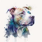Mouse Pad - American Staffy