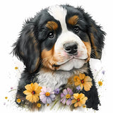 Mouse Pad - Bernese Mountain Dog Puppy
