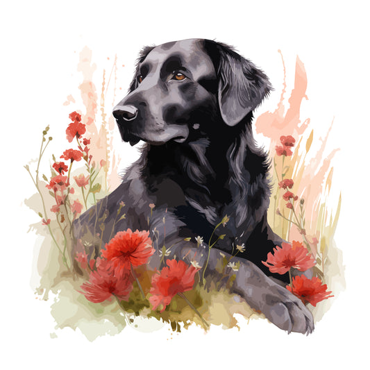 Flat Coated Retriever 10