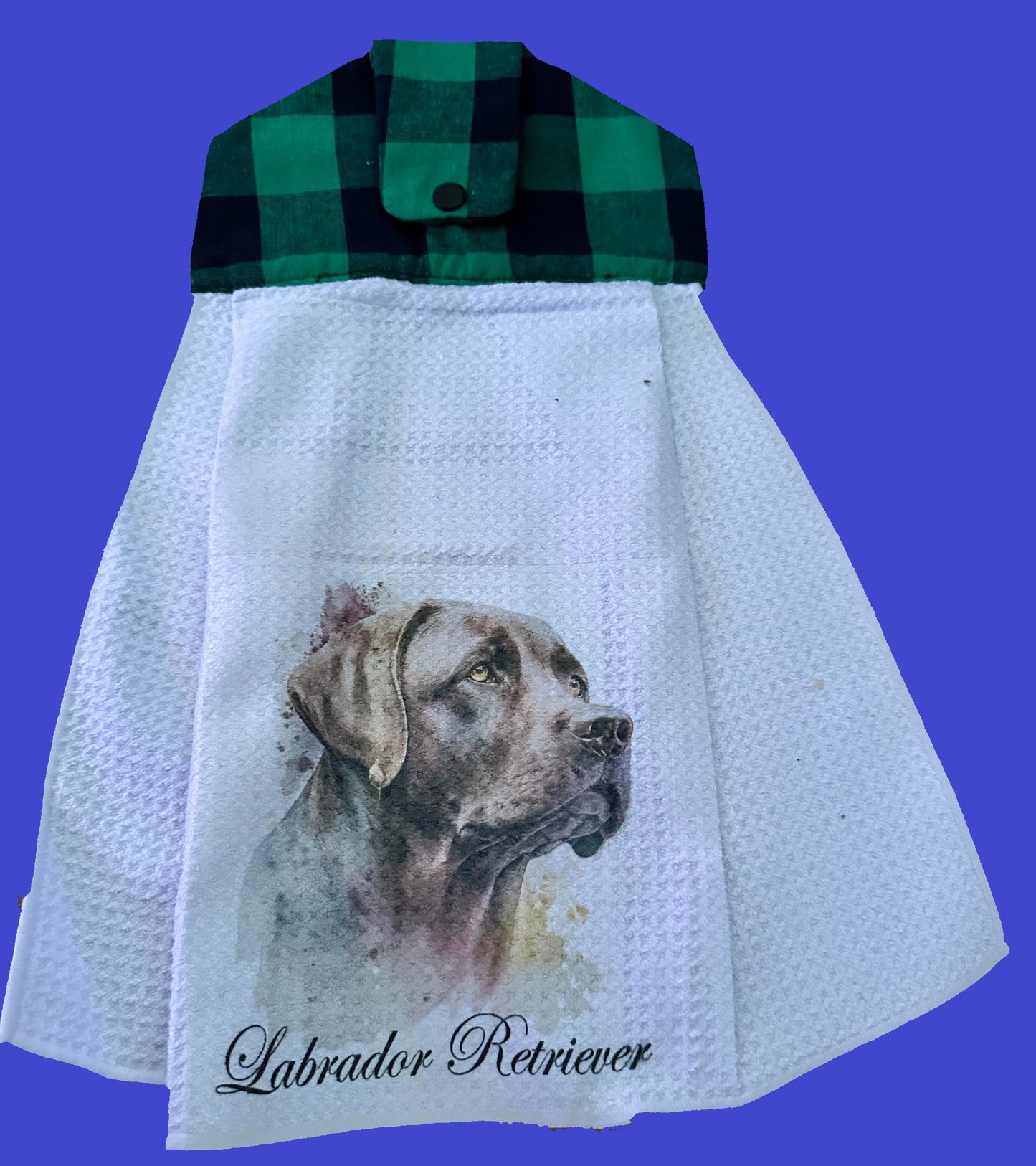 Hanging Towel - Chocolate Labrador