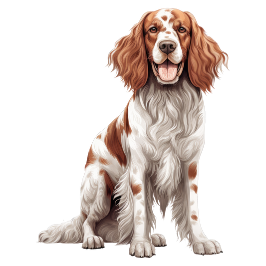 Irish Red & White Setter 3
