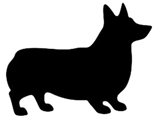 Stickers - Corgi, Sticker, Crazy Dog Lady