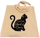 Tote Bags - Ready Made Designs, Bags, Crazy Dog Lady 