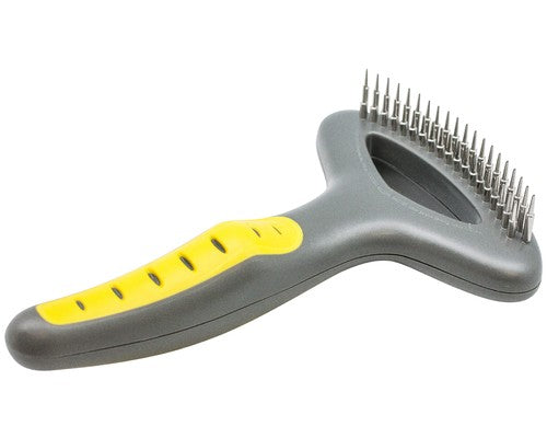 Gripsoft Undercoat Rake - Double Row, Rake, Crazy Dog Lady