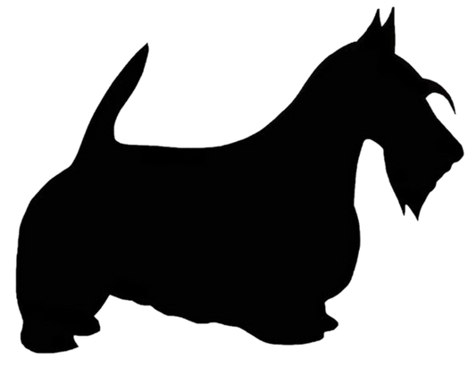 Stickers - Scottish Terrier, Sticker, Crazy Dog Lady