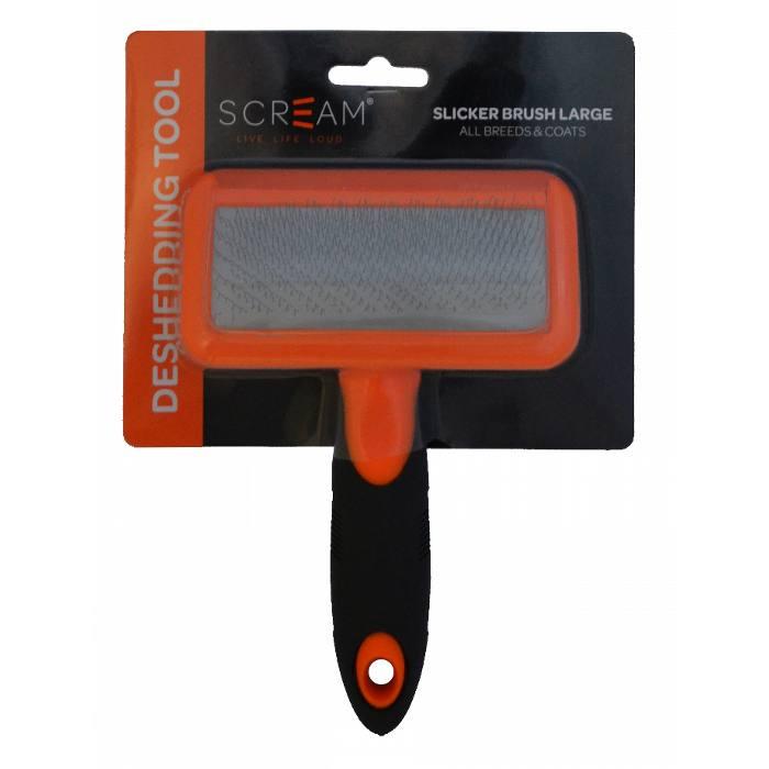 Scream Slicker Brush - Large, Brush, Crazy Dog Lady