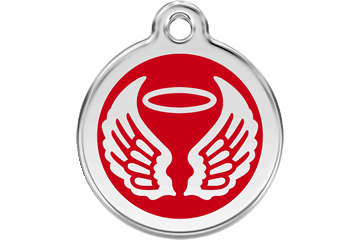 Angel Wings ID Tag