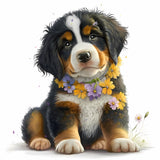 Bernese Mountain Dog Puppy - Mouse Pad