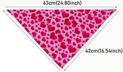 Bandanas - Love Hearts