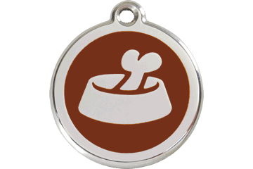 Bone In Bowl ID Tag