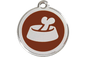 Bone In Bowl ID Tag
