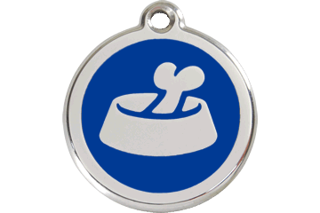 Bone In Bowl ID Tag