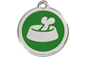 Bone In Bowl ID Tag