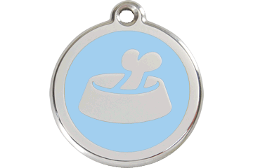 Bone In Bowl ID Tag