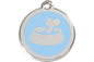 Bone In Bowl ID Tag