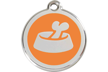 Bone In Bowl ID Tag