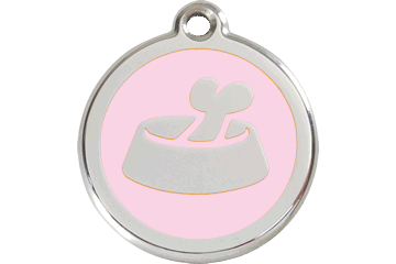 Bone In Bowl ID Tag
