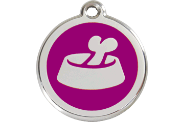 Bone In Bowl ID Tag