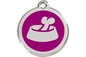 Bone In Bowl ID Tag