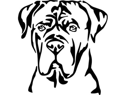 Stickers - Cane Corso Head 1