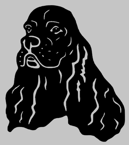 Stickers - American Cocker Head