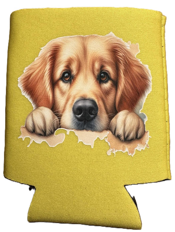 Can Cooler - Golden Retriever