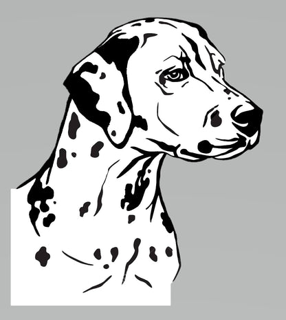 Stickers - Dalmatian Head 2