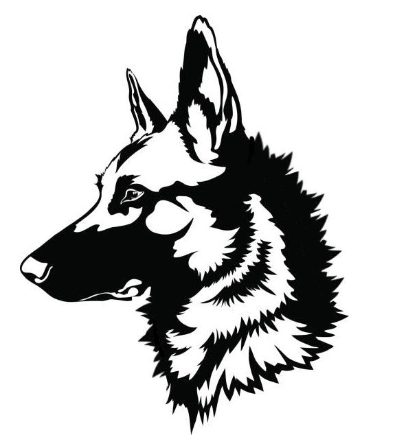 Stickers - Dutch Shepherd Head 1