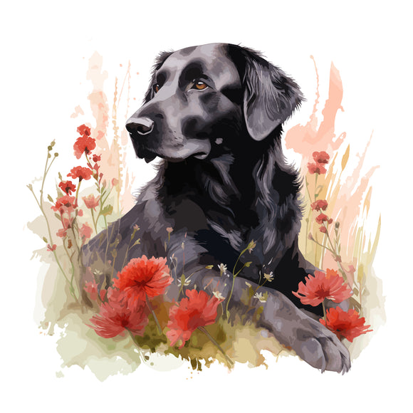 Flat Coated Retriever 10