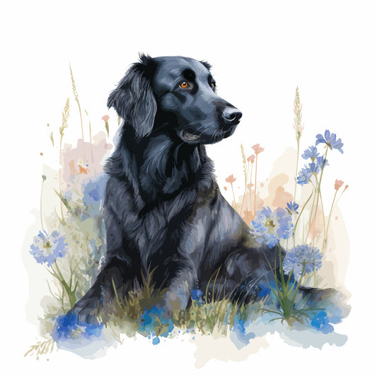 Flat Coated Retriever 2