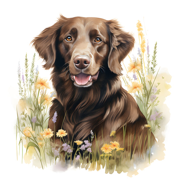 Flat Coated Retriever 23