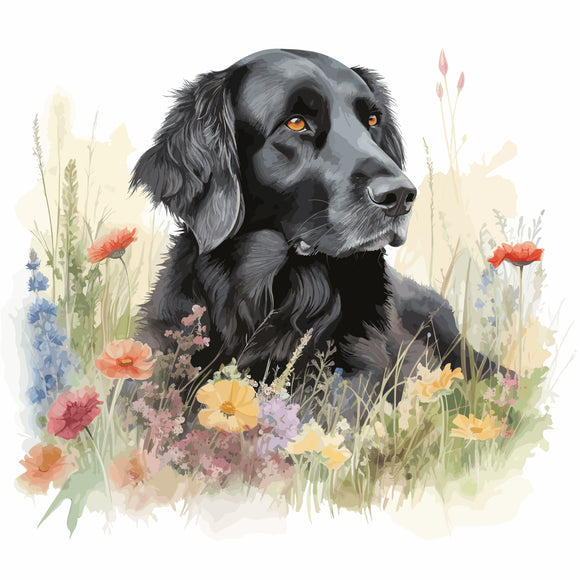 Flat Coated Retriever 4