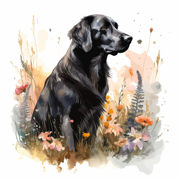 Flat Coated Retriever 5