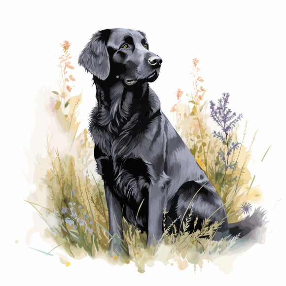 Flat Coated Retriever 6