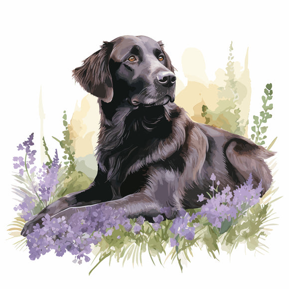 Flat Coated Retriever 9