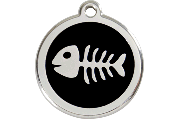 Fish Bones ID Tag