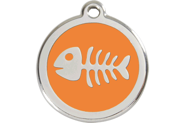 Fish Bones ID Tag