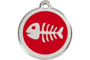 Fish Bones ID Tag
