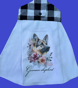 Hanging Towels - German Shepherd