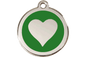 Heart ID Tag