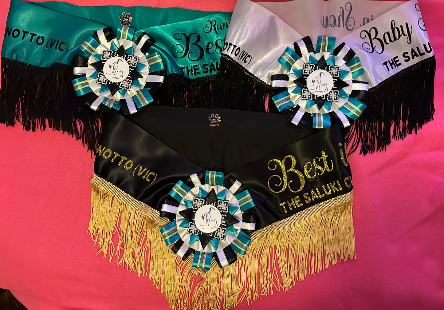 Show Neck Sash - BEST IN SHOW PRIZE