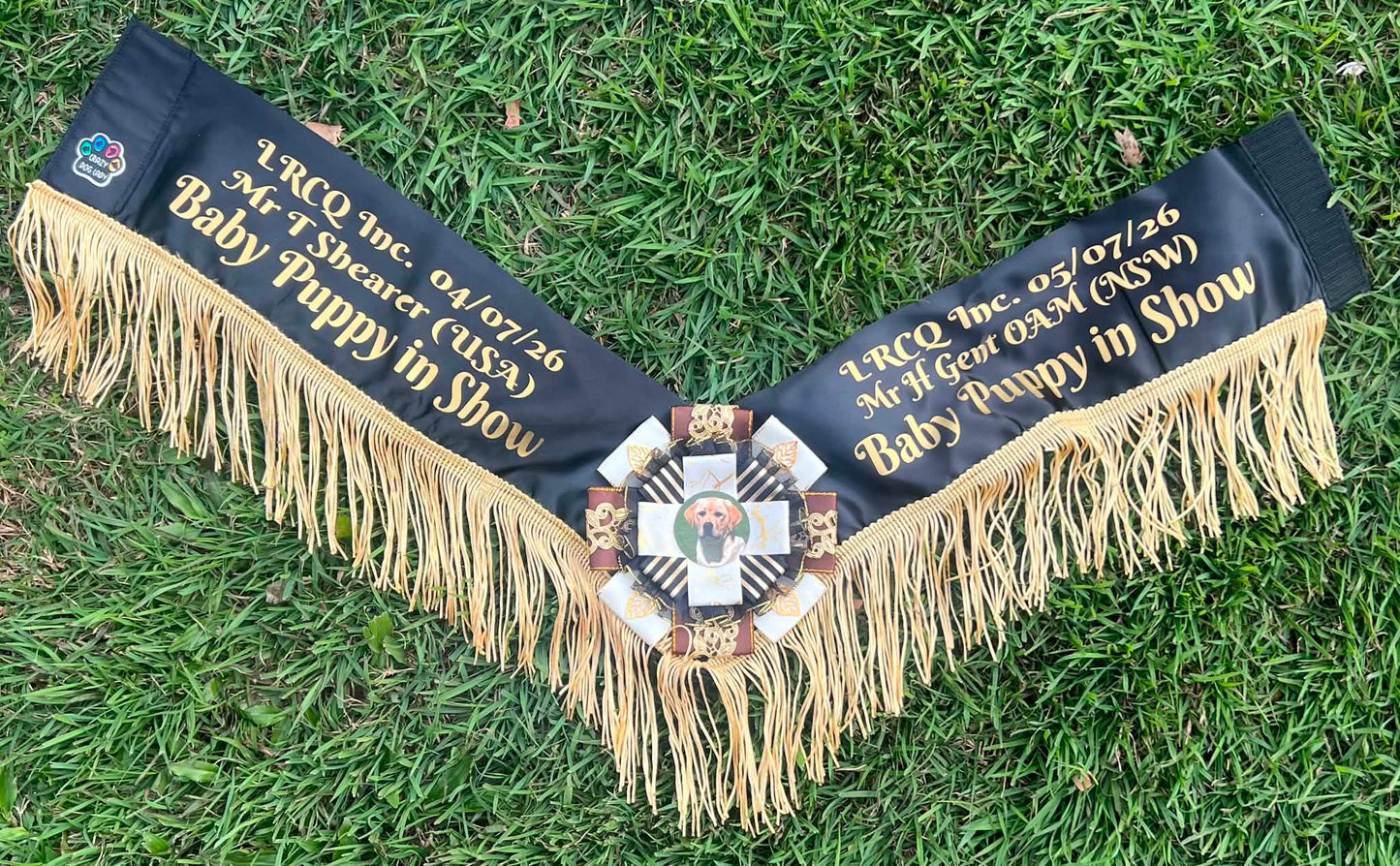 Show Neck Sash - BEST IN SHOW PRIZE