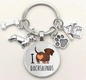 Keyrings - I Love Dachshunds