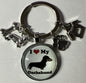 Keyrings - I Love My Dachshund