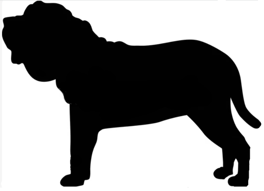 Stickers - Neopolitan Mastiff Standing