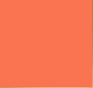 Solid orange color swatch