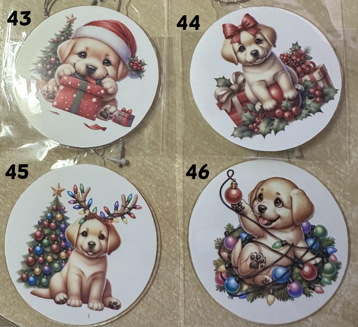 Xmas Ornaments - Labradors