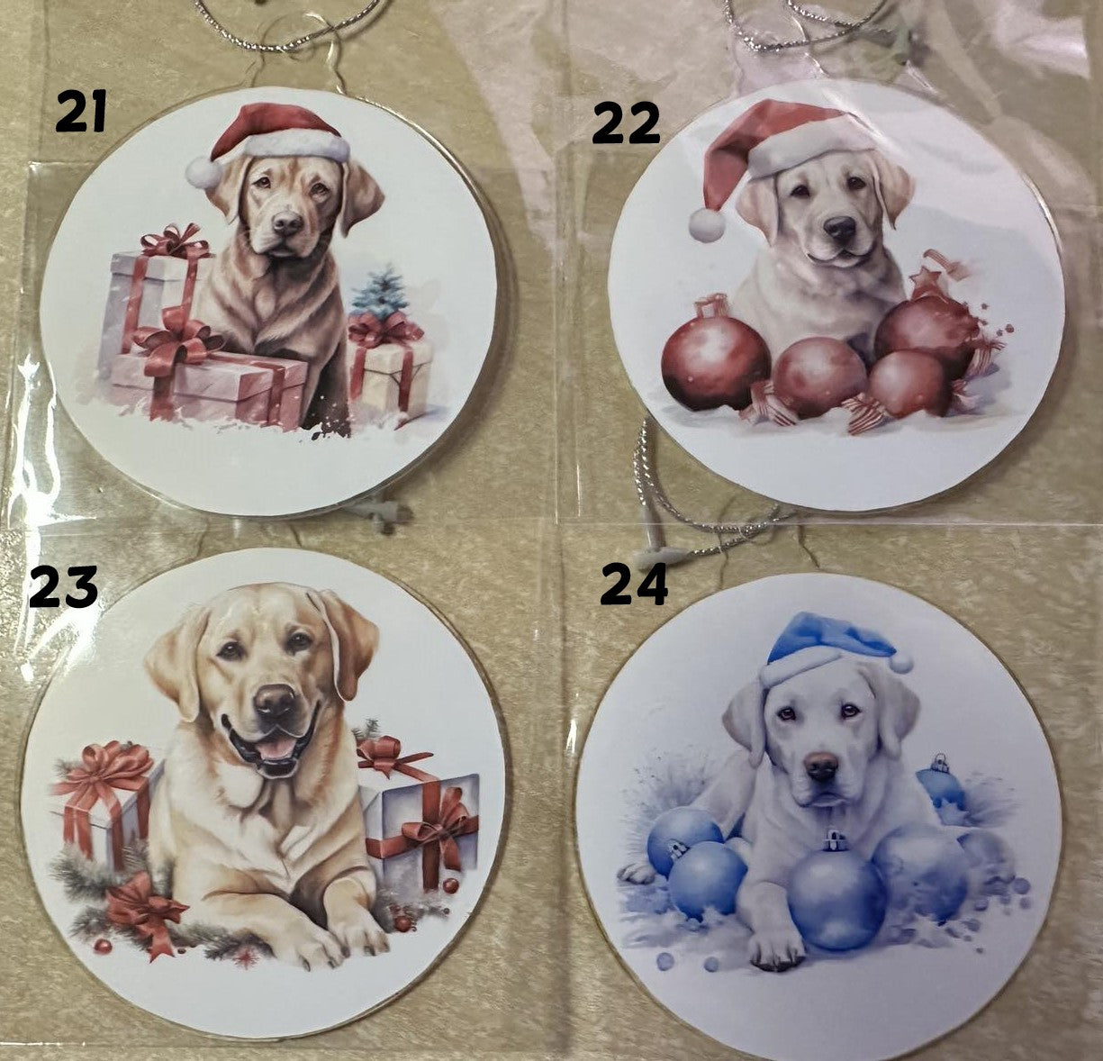 Xmas Ornaments - Labradors
