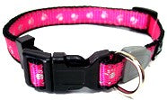 Paw Print Reflective Collar