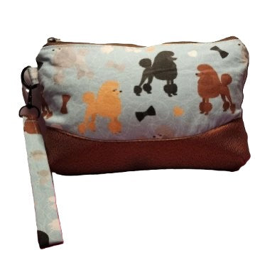 Wrist Bag - Poodle